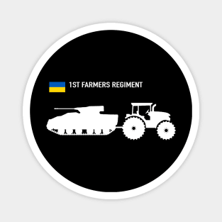 Ukraine Tractor Magnet